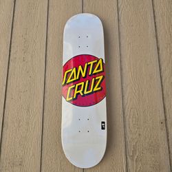 SANTA CRUZ SKATEBOARD DECK