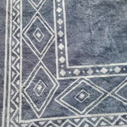 8 / 10 washable area, rug.