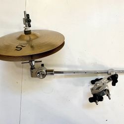 Zildjian S 10” Mini Hihat Drum Cymbals Meinl Hihat Hardware $120 Cash In Newport Beach 92663 Sunday Only 