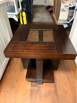 End Table real wood
