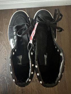 Vans SK-8 Platform Suede Polka Dots