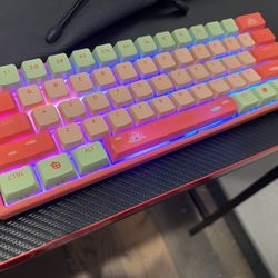 Ducky One Three Mini Strawberry Frog 60%