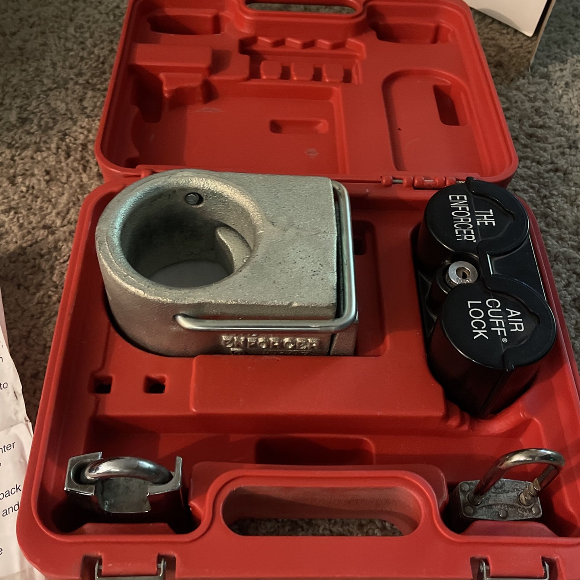The Enforcer King Pin Lock For Trailer