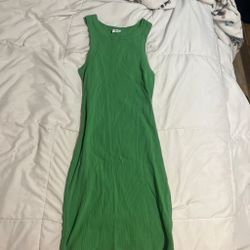 Green Cotton On Midi dress