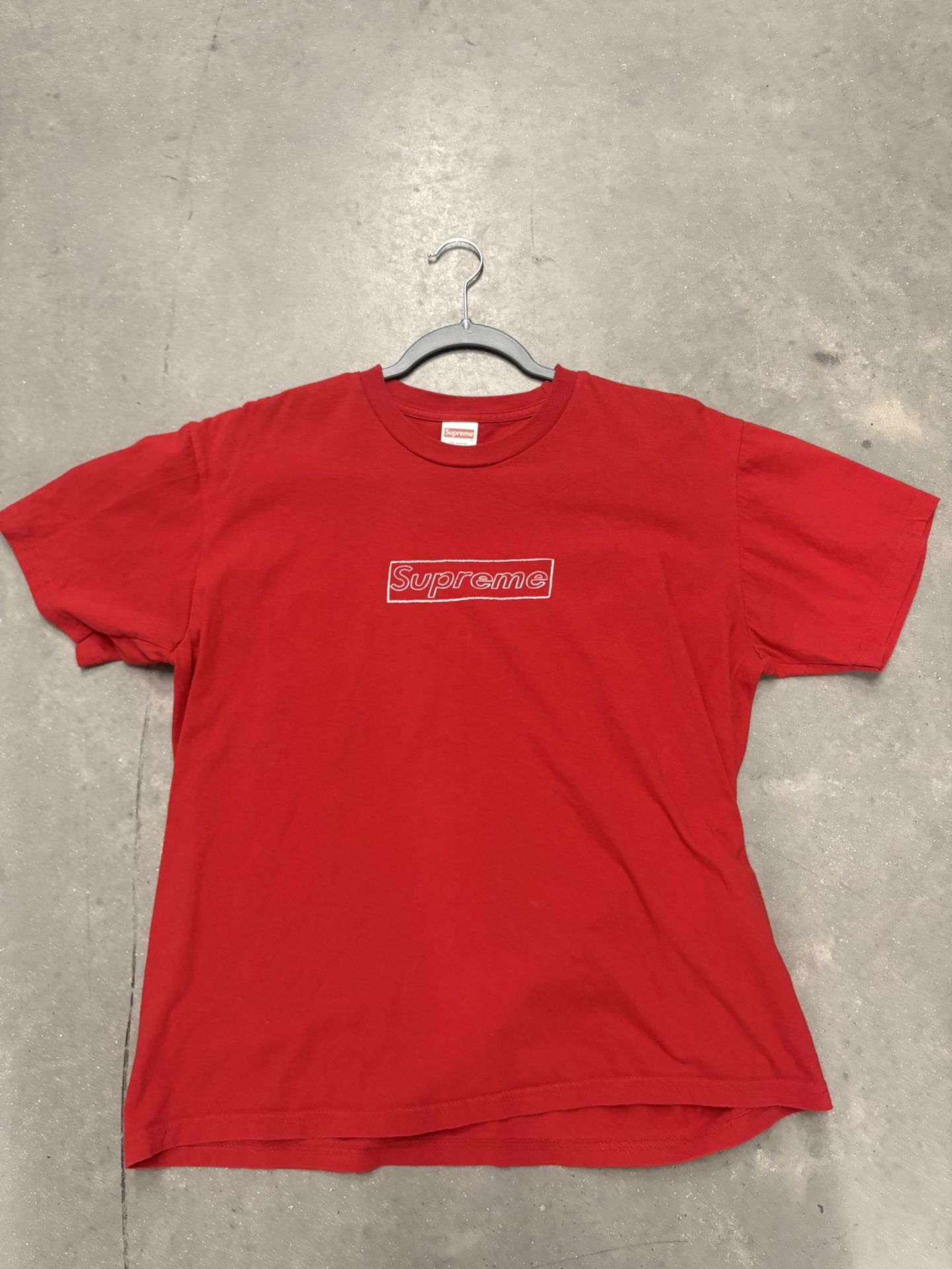 Supreme kaws Logo Tee