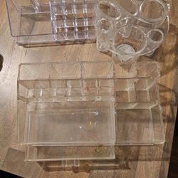 Clear Makeup Organizers