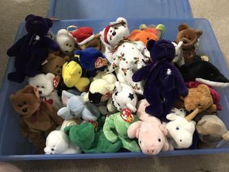 Rare beanie babies