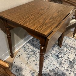 MCM Drop Leaf Table