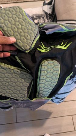 Padded compression shirt