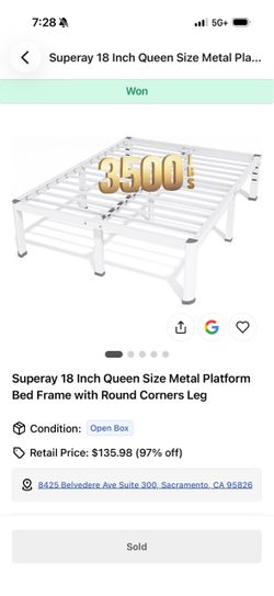 Queen Bed Frame