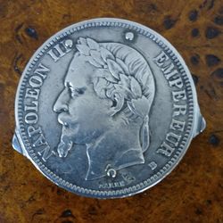 Eloi Pernet 5 Franc Silver Coin Gentleman's Pocket Tool