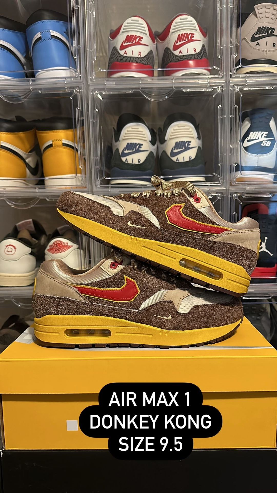 Air Max 1 .Swoosh Big Head Origins / Donkey Kong