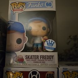 Funko Pop! Vinyl: Freddy Funko - Skater Freddy  #60