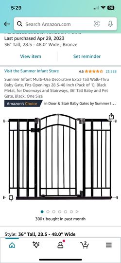 Summer Baby Gate