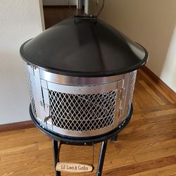 New 23” Barbecue/ Fire Pit 38” T