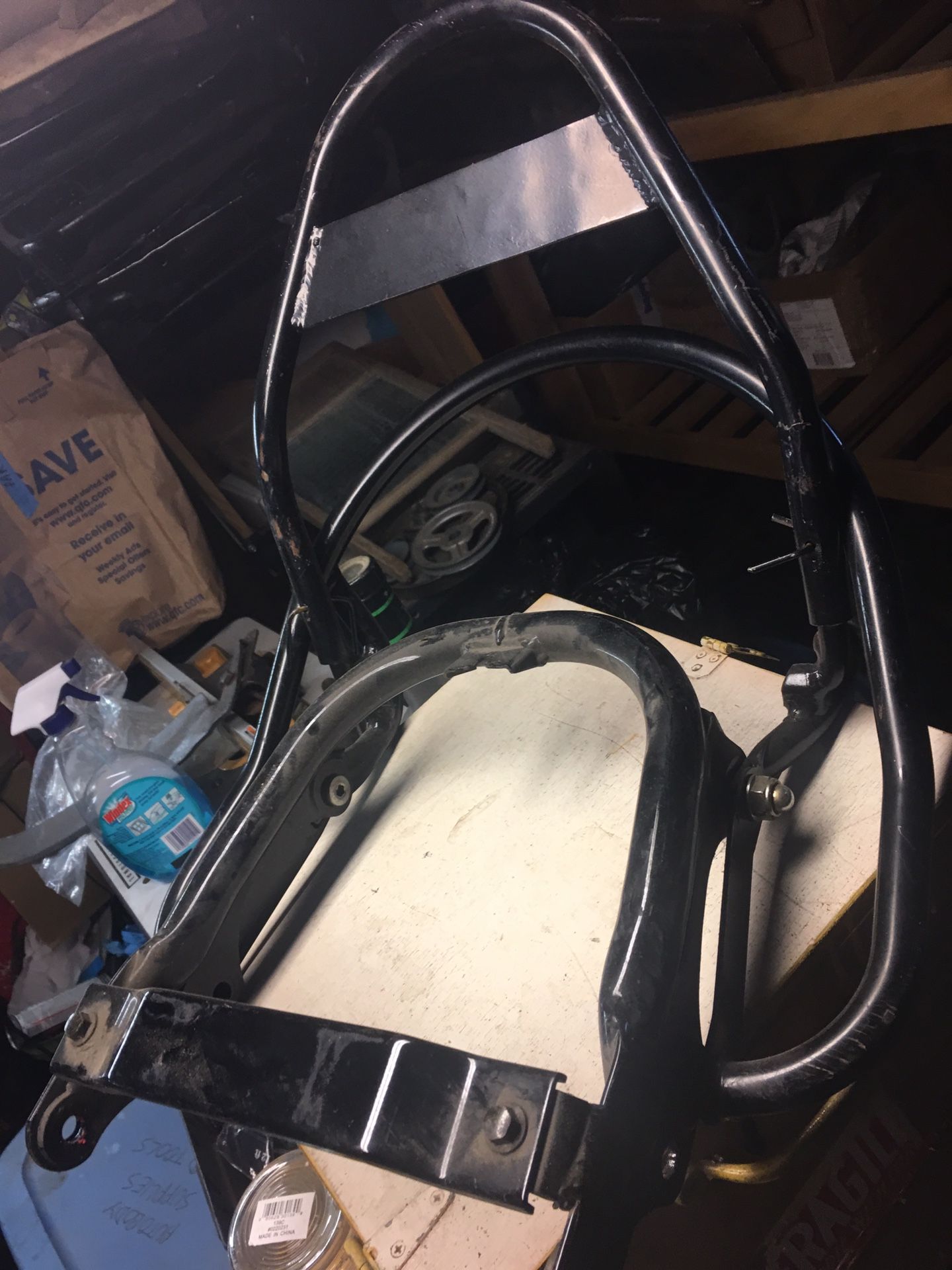 Kawasaki Drifter 2 up seat support