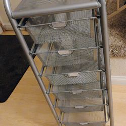 Organizer Rolling Cart 6 Drawers