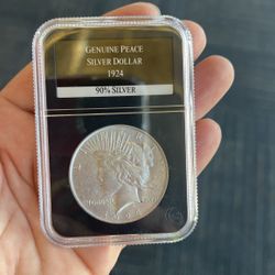 1924 Silver Peace Dollar
