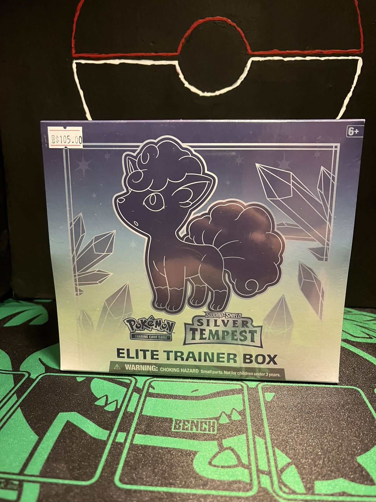 Silver Tempest Elite Trainer Box — Sealed & Spinning Up a Storm!