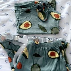 Avocado 2 Piece Sleepwear 