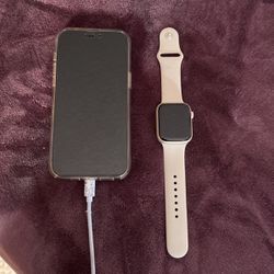 iPhone 14 Pro Max  And Apple Watch