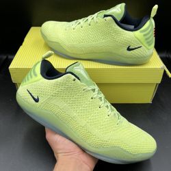 Size 8 - Nike Kobe 11 Elite Low 4KB Ghost Of Christmas Past Liquid Lime 2016