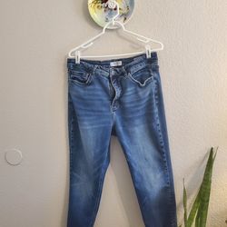 High-waisted blue denim jeans

Vervet Lovervet 16W