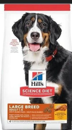 Give Me Offer !!!  New Hills Science Diet Large Breed Adult 4-5, 35lb