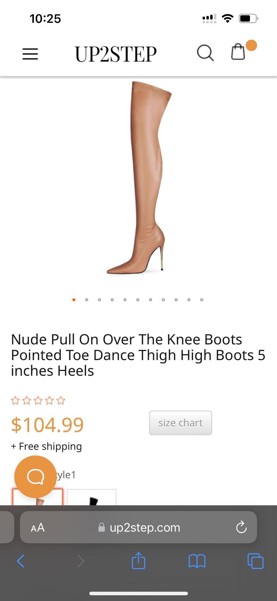 Thigh High Boots With 5 Inch Heel