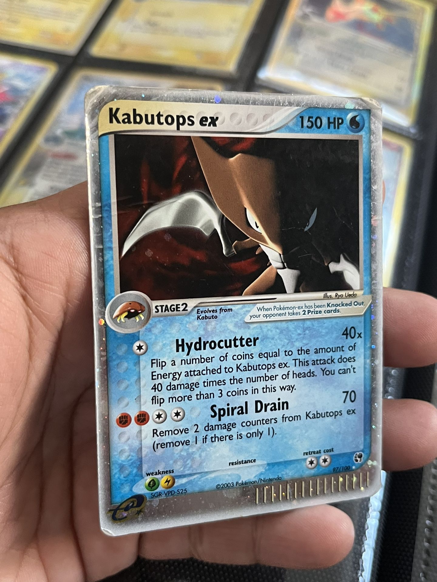 kabutops holographic pokemon card Amazon.com: Kabutops 141/165 - Kabuto & Dome Fossil - Pokemon 151 - Evolution Card Set