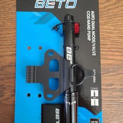 BETO CO2 Nozzle Inflator Head+Hand mini Pump Bike Bicycle Valve CO2-008A 160PSI