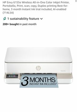 HP Envy 6155e Wireless All-in-One Color Inkjet Printer