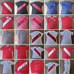 Adidas Peru Jerseys / Camisetas Peruanas Adidas