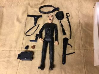 Vintage 1972 Louis Marx best of the west action figure Sam Cobra. See detail