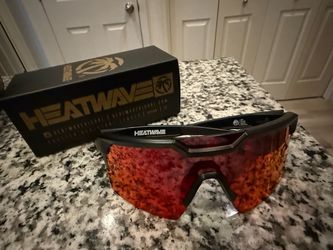 Heatwave Visual Sunglasses with Red Mirror Lens