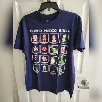 Super Mario Bros. Mens Tshirt