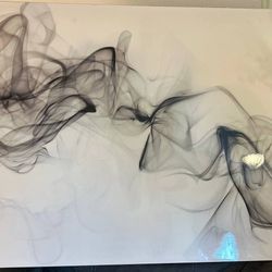 "Black and White Wall Art"
Canvas: (Unframed) 
Size: 40x30
Suggested price: $15