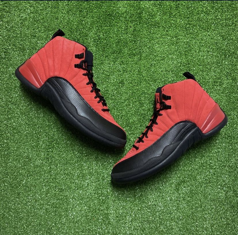 Ubuy Air Jordan Reverse Flu Game Jordan Sneakers Retro 12 Size 15