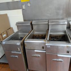 Free Commercial Kitchen Fryers and Sandwich Prep Table  
