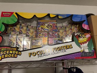 Must pick up!!! Pokémon ascended heroes focus fighter box