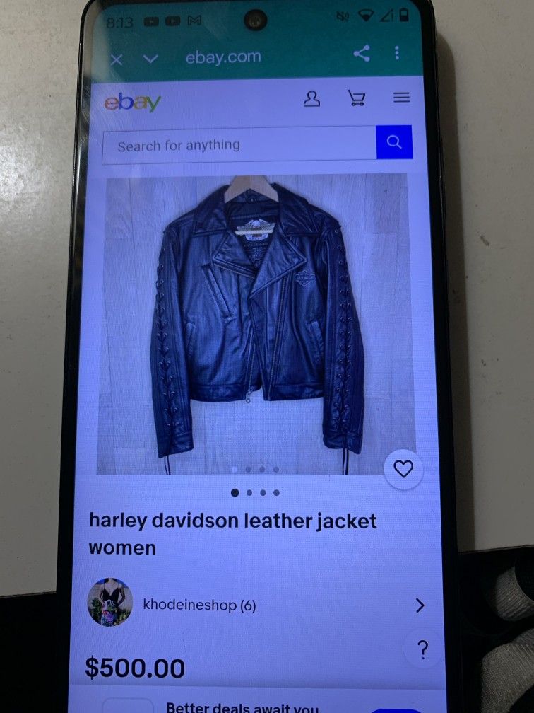 Leather  Biker Jacket 
