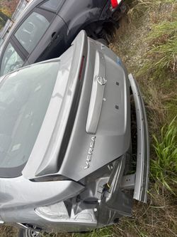 Trunk Lid 2013 Nissan Versa  Gray W Spoiler