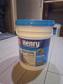 HENRY TROPI-COOL WHITE REFLECTIVE 100% SILICON ROOF COATING