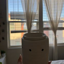 Wax warmer - boho, white, beige