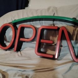 Vintage Open Sign 