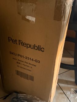 Dog stroller and carrying bag