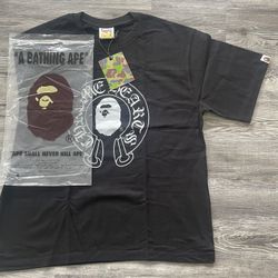Bape X Chrome Tee(black)