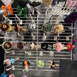 Eternal mini Bouquet keychains