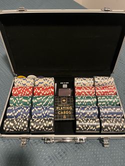 400-Piece Poker Chip Set - New (+ possibly the Cancelled Card Game set)