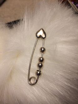 925 silver pin
